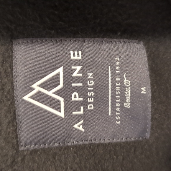 Men's Alpine Design Quarter button up fleece - medium - Picture 3 of 5